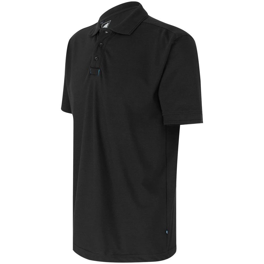 Arbeits Poloshirt, schwarz, Industriewäsche geeignet 3XL (M)