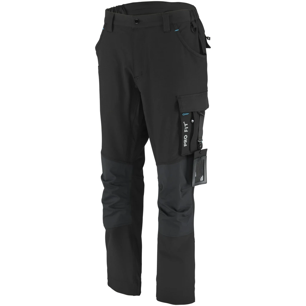 [9887-46] Arbeitshose 4-Wege-Stretch, Bundhose schwarz (46)
