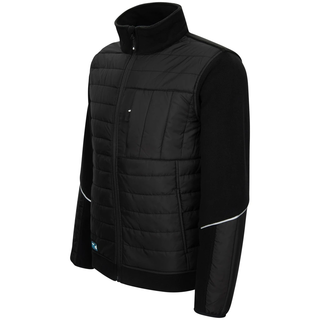 Fleecejacke schwarz
