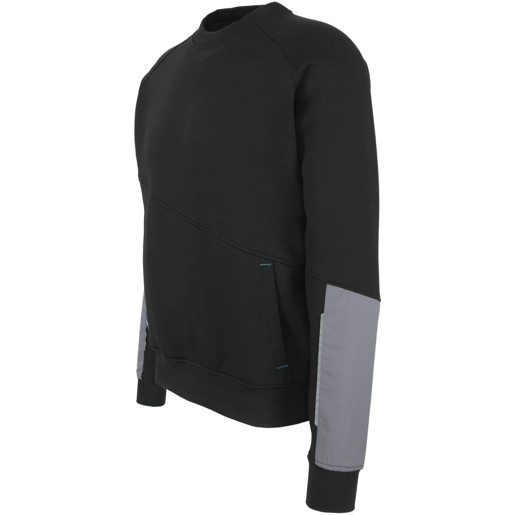 Sweatshirt, Arbeitspullover, schwarz, Industriewäsche XXL (M)