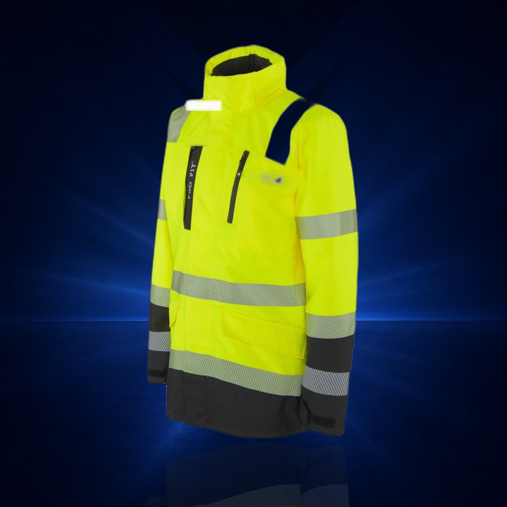 Warnschutz Parka, neongelb