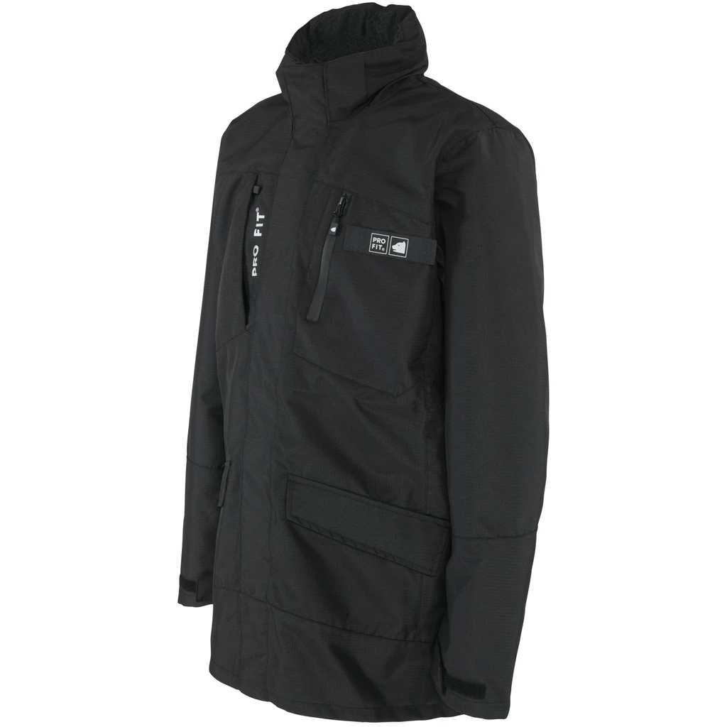 Parka, wasserdicht, Zip-in-Funktion schwarz 4XL