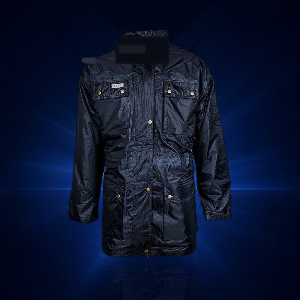 3-Wetterjacke blau