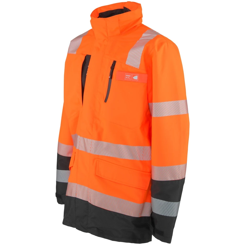 Warnschutz Parka, neonorange L