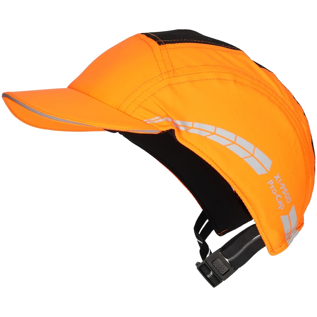 Anstoßkappe X!-9500 Pro Cap, Neon, Schirm 5 cm (Neonorange)