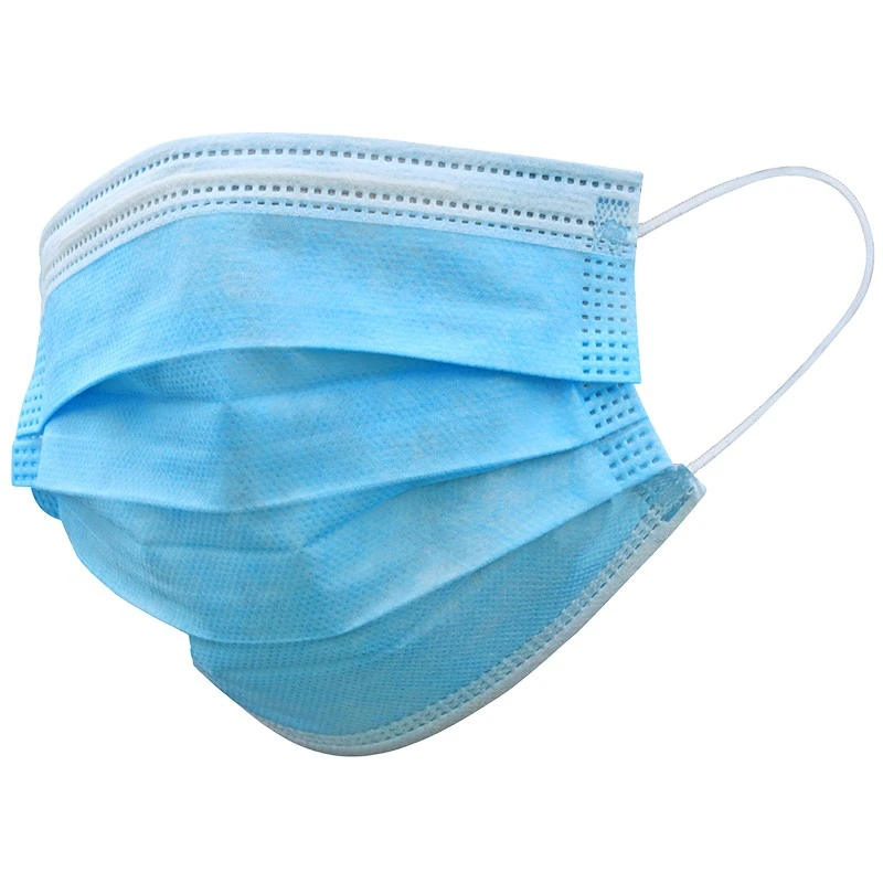 OP Mundschutz EN 14683 Typ II, 3-lagig, 50 St./Box (Blau)