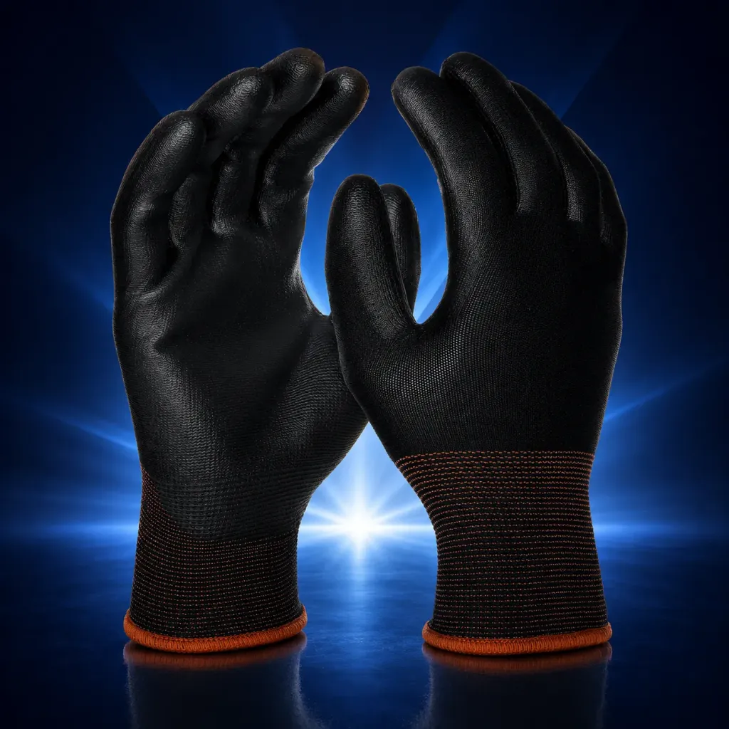 PU Handschuh schwarz