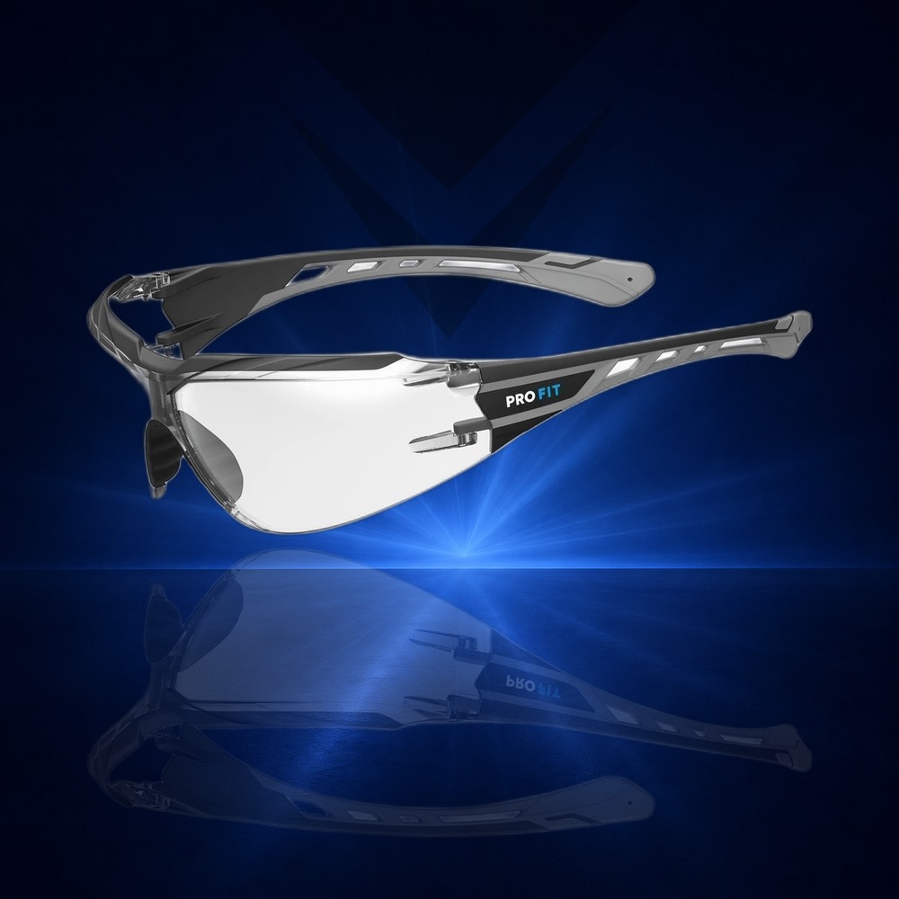 [9940] Schutzbrille "pk plus", klar, kratzfest, beschlagfrei
