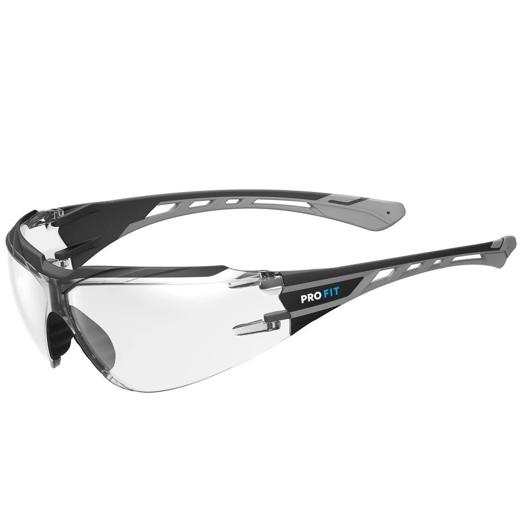 Schutzbrille "pk plus", klar, kratzfest, beschlagfrei