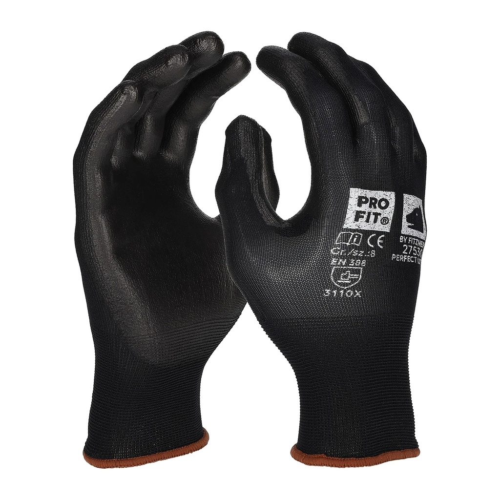 [27530-6] PU Handschuh "Perfect Lite", schwarz (6)