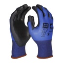 PU Handschuh "Perfect Lite", blau/schwarz, Touch-screen