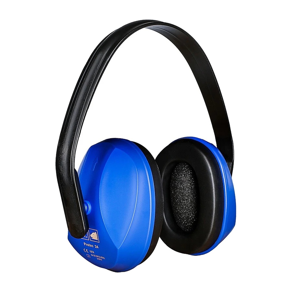 [2401] Kapselgehörschutz "Protec 24" blau, SNR 24 dB