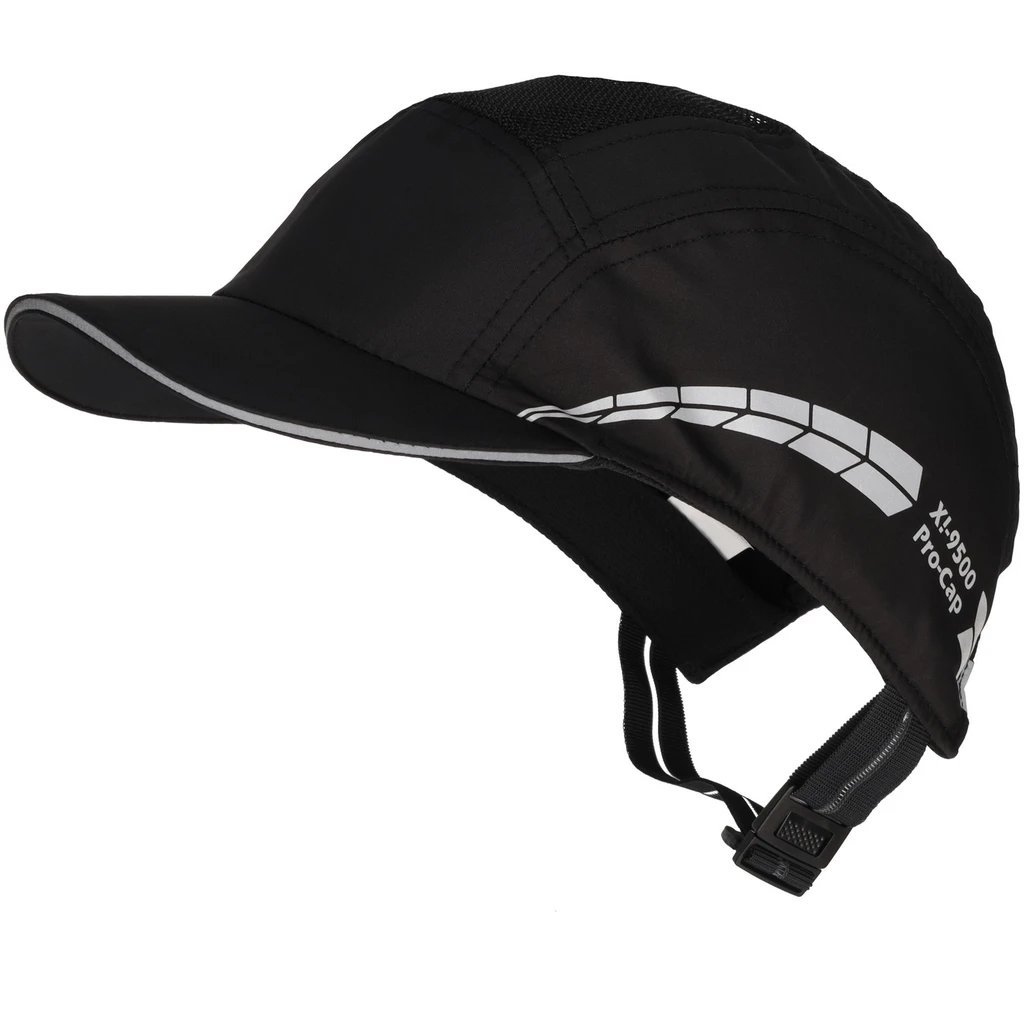 Anstoßkappe X!-9500 Pro Cap, schwarz, Schirm 5 cm