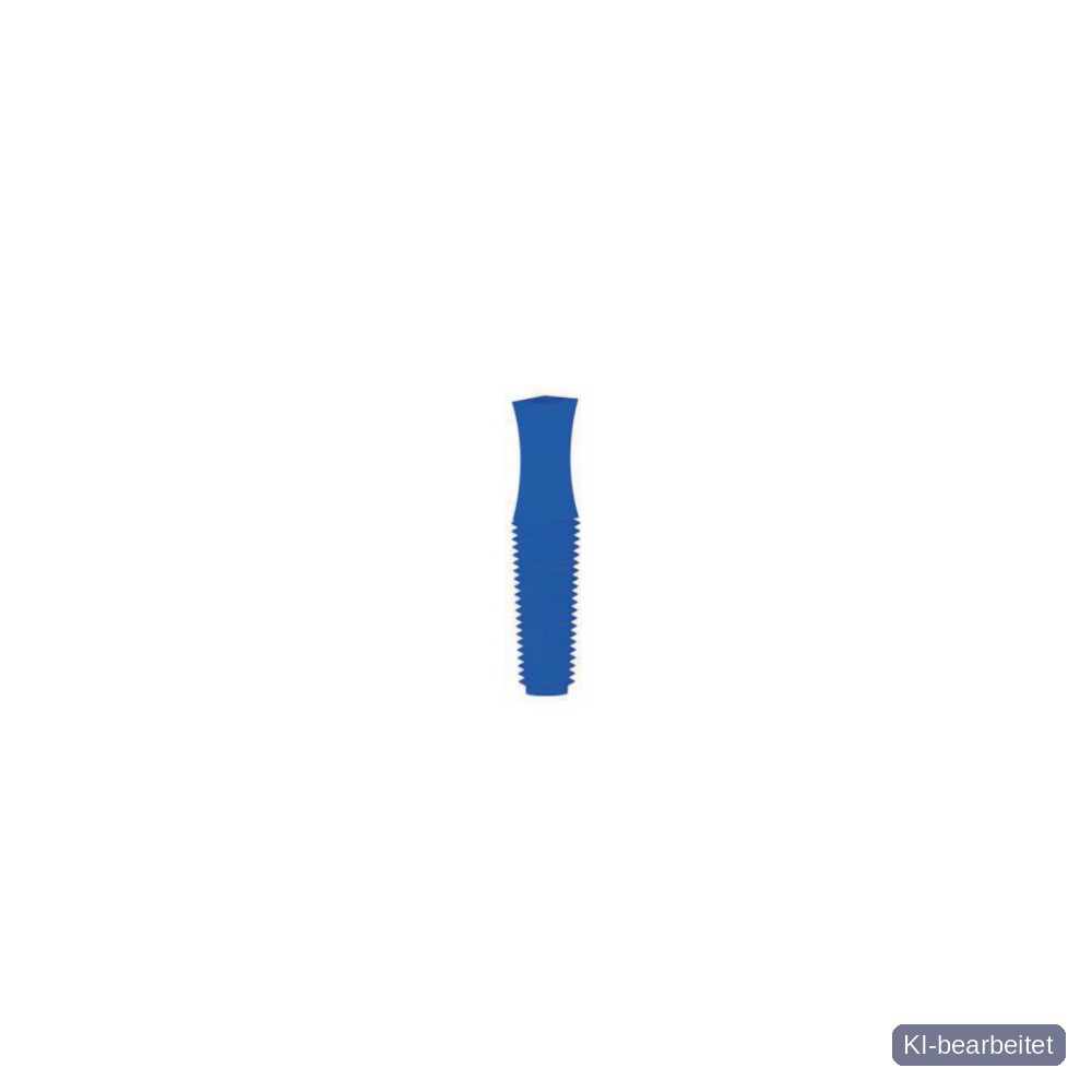 [FPS-1210] Rillenstopfen mit Anfasser FPS (A 10.0mm · B 12.0mm · L 25.4mm · blau)