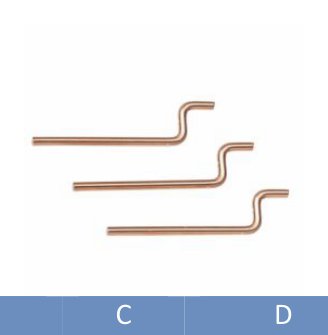 [GK-HG-D8x40-2,1] Stahlhülsen Hülsenstaffel (40.0mm B=14.0mm L=2.1mm)
