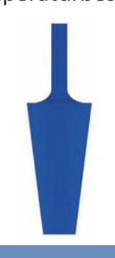 [KTA-125] Konische Stopfen mit Anfasser KTA (0.79mm B=3.18mm L=25.4mm transp.)