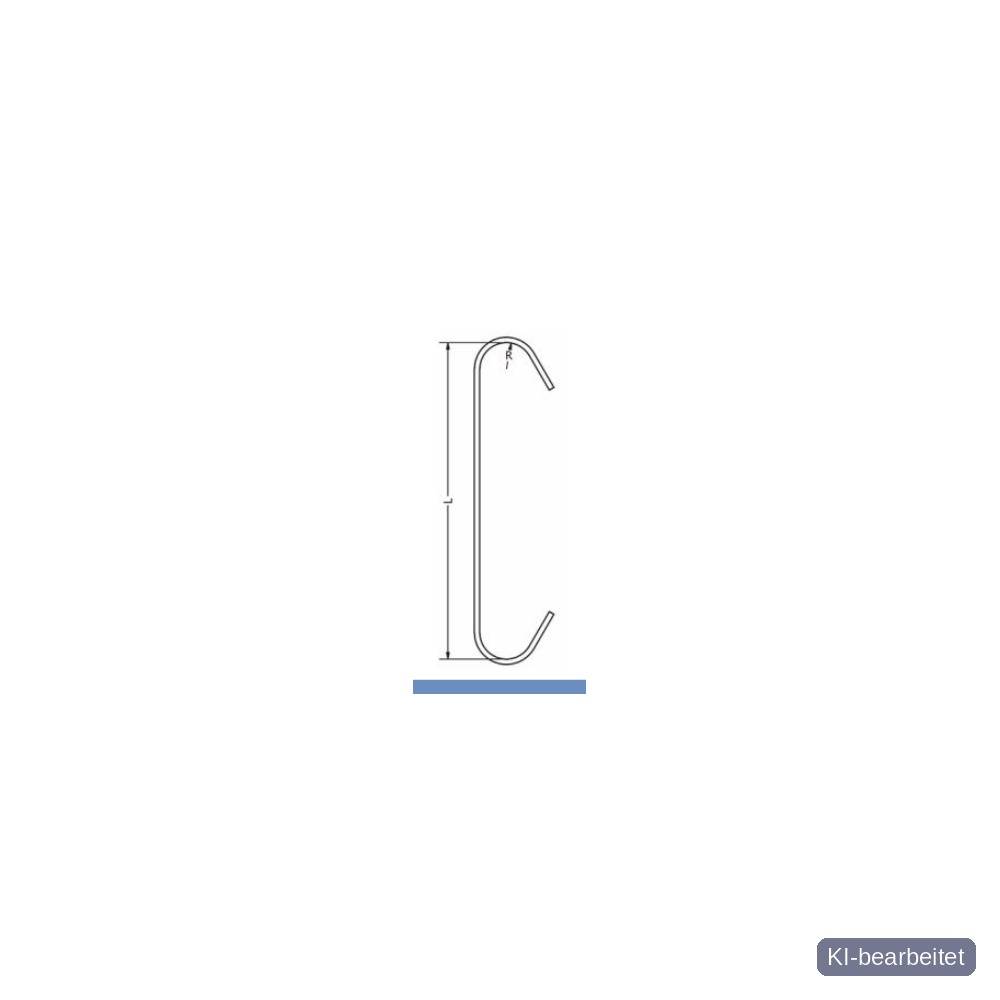 [RP11 100x1,5] Standardhaken Typ RP11 (100 mm, 1.5 mm)