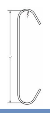[RP11 100x1,5] Standardhaken Typ RP11 (100 mm, 1.5 mm)