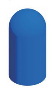 [SC-20-500] Schutz- und Abdeckkappen SC (0.51mm B=3.55mm L=12.7mm transp.)