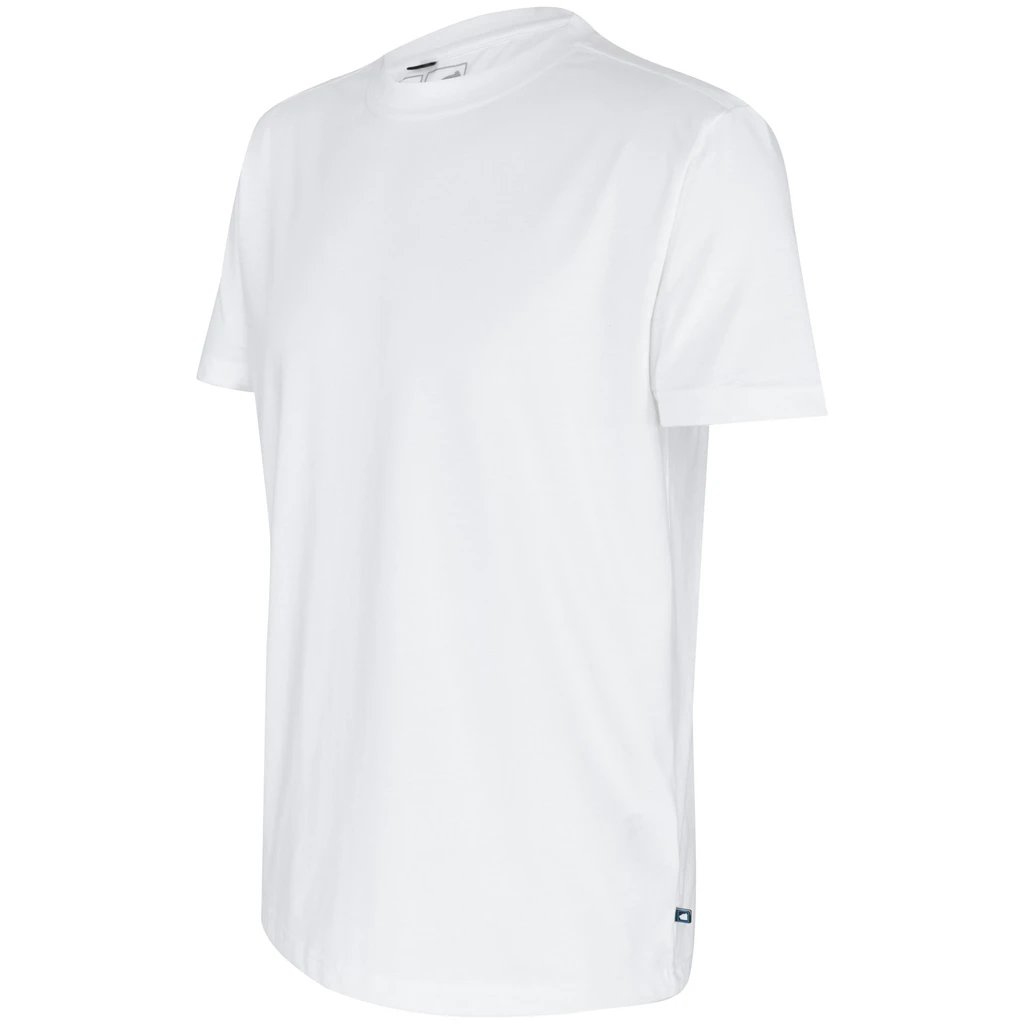 [9855-M] Arbeits T-shirt, weiß, Industriewäsche geeignet (M)