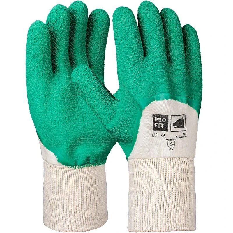Multi-Grip Latex-Handschuh, Strickbund 7