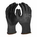 Nitril Handschuhe, Nitrilschaum, grau/schwarz