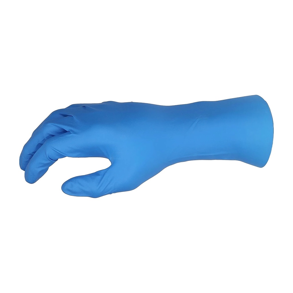 [T11371-S/7] Nitril Einweghandschuhe, High Risk, 30 cm, blau, 50 St ve/box (S/7)