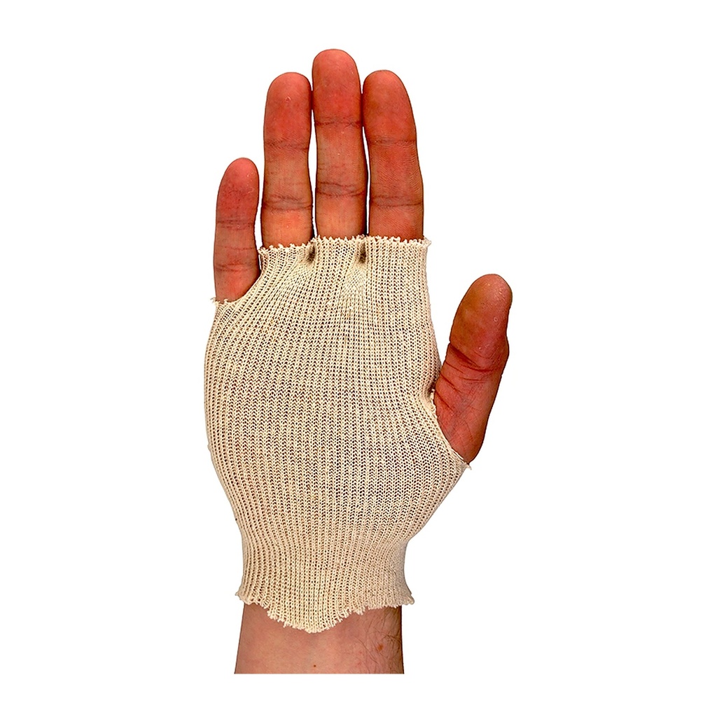 [000110] Baumwollhandschuhe, fingerlos, 250 Stück / Beutel