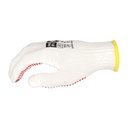 Hitzeschutzhandschuh "Dot therm", doppelstrick, weiß, Noppen