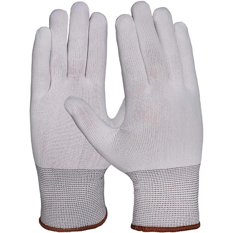 [524-6] Nylon-Feinstrickhandschuh, Rundstrick, ohne Beschichtung 6 (6)