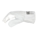 Kombi Rind Leder Arbeitshandschuh, "Eisen", 27 cm 10