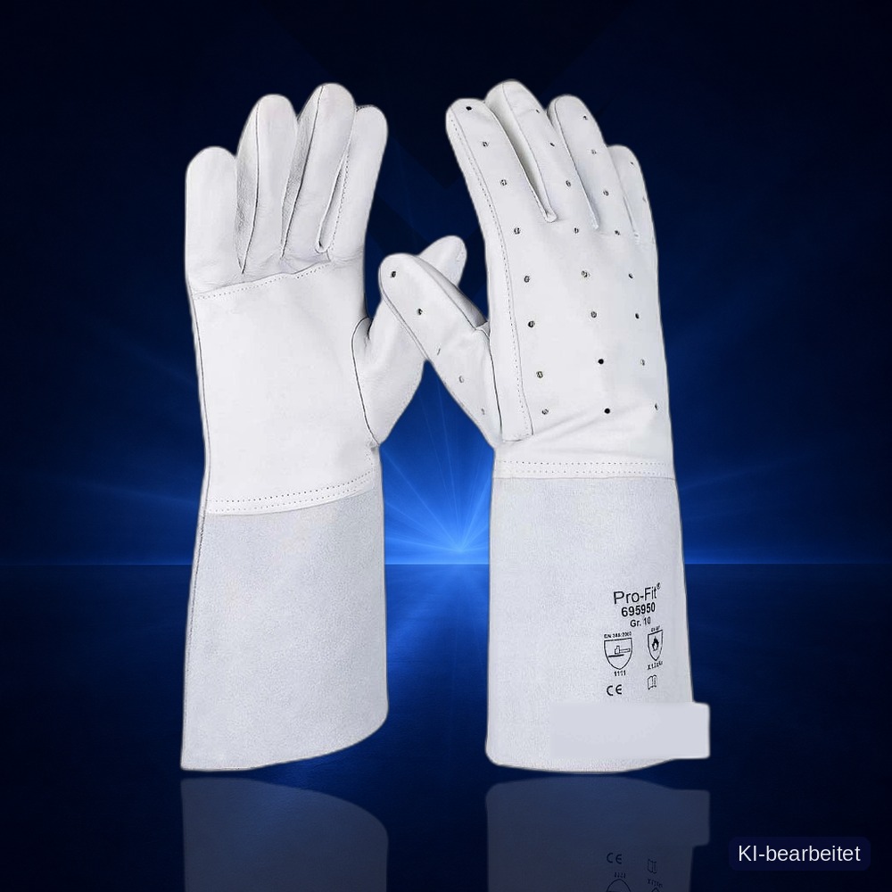 [69095-9] Schweißerhandschuh Nappaleder, 35 cm (9)