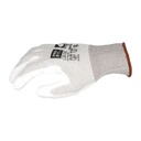 ESD Handschuh "Perfect esd", PU beschichtet, weiß