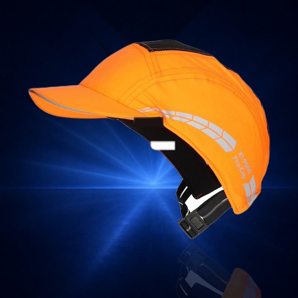 [9551] Anstoßkappe X!-9500 Pro Cap, neonorange, Schirm 5 cm