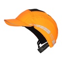 Anstoßkappe X!-9500 Pro Cap, neonorange, Schirm 5 cm