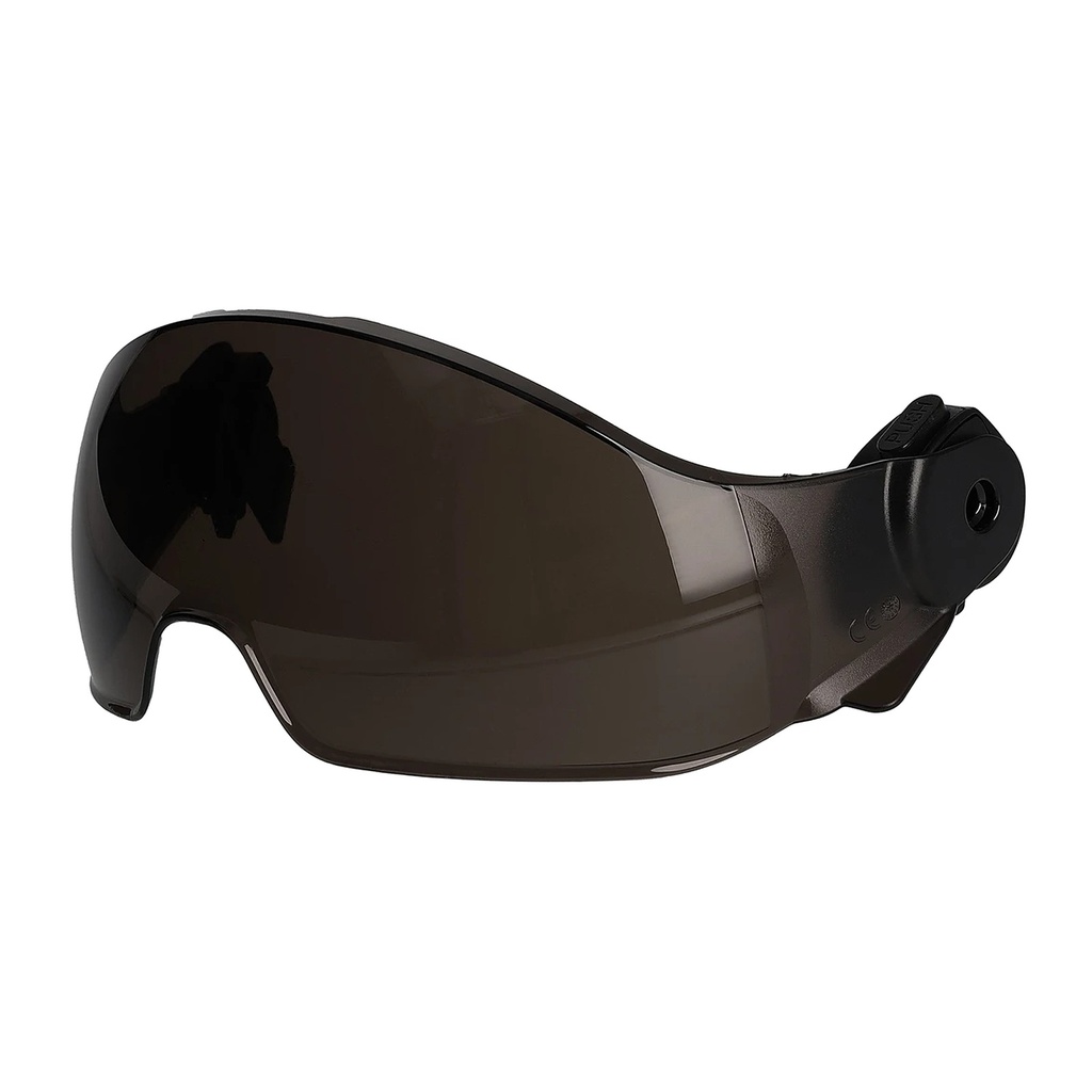 [15502] Schutzhelm Visier "F!-Rock", getönt, + Klickhalterung