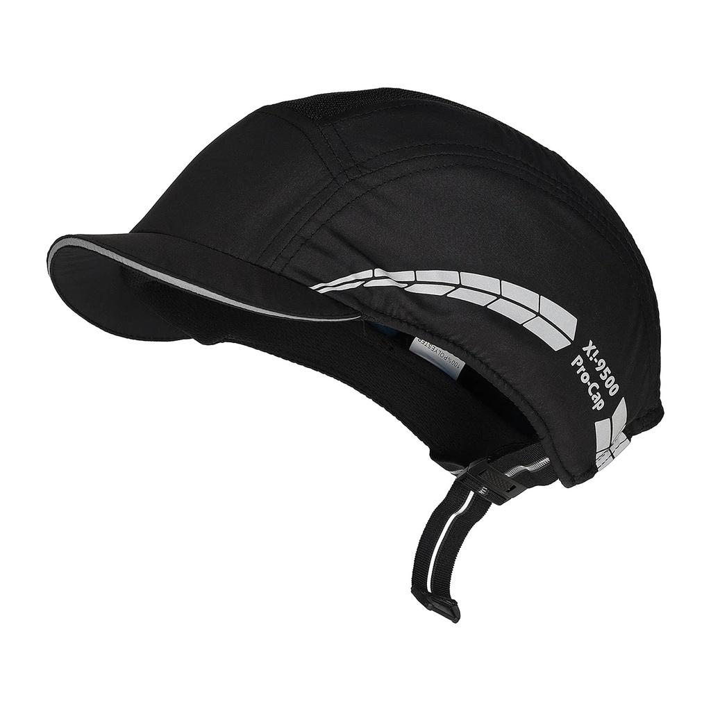 [9561] Anstoßkappe X!-9500 Pro Cap, schwarz, kurzer Schirm 2,5 cm