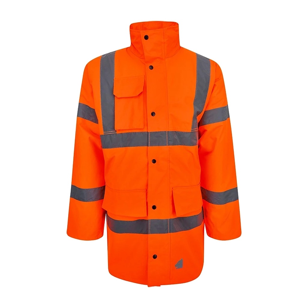 [39-XL] Warnschutzparka, neonorange XL (XL)