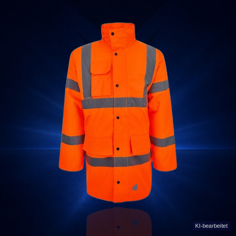 [39-XL] Warnschutzparka, neonorange XL (XL)