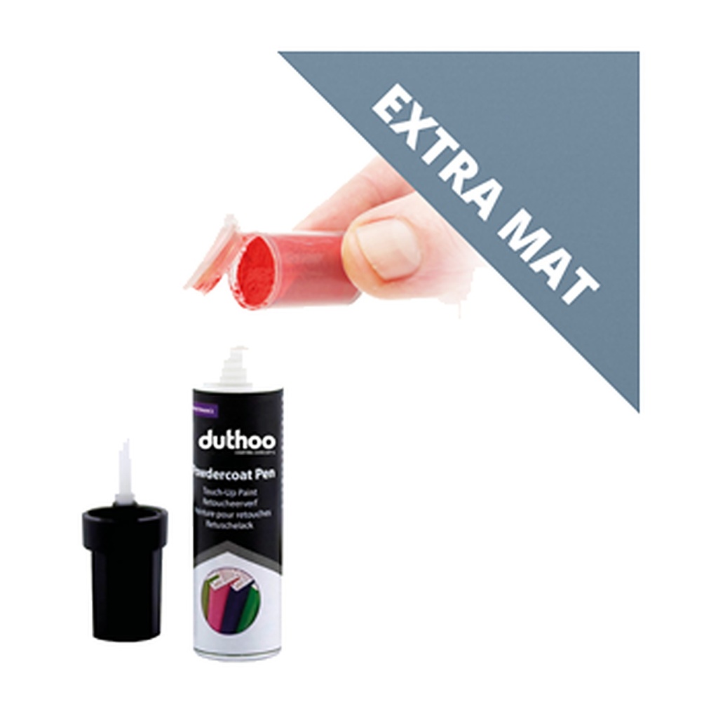 Pulverlack-Stift DCC378 Extra Matt + Kapsel, 12 ml