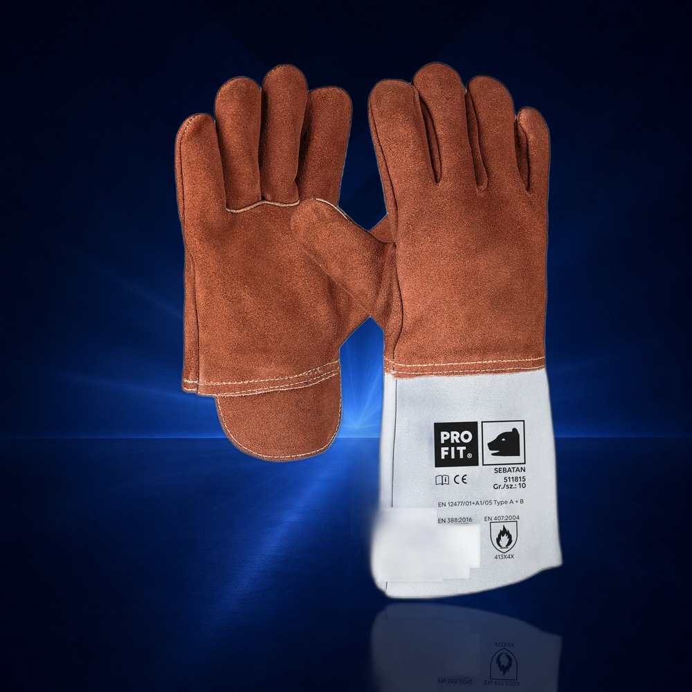 [511815] Hitzeschutzhandschuh, Sebatanleder, 5-Finger, 35 cm 10