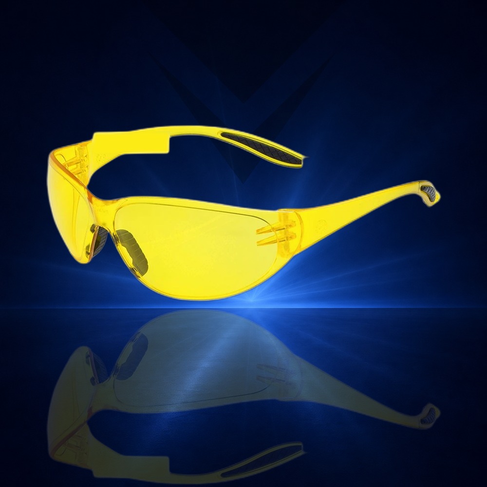 [8332] Schutzbrille "Racer 2", gelb, beschlagfrei
