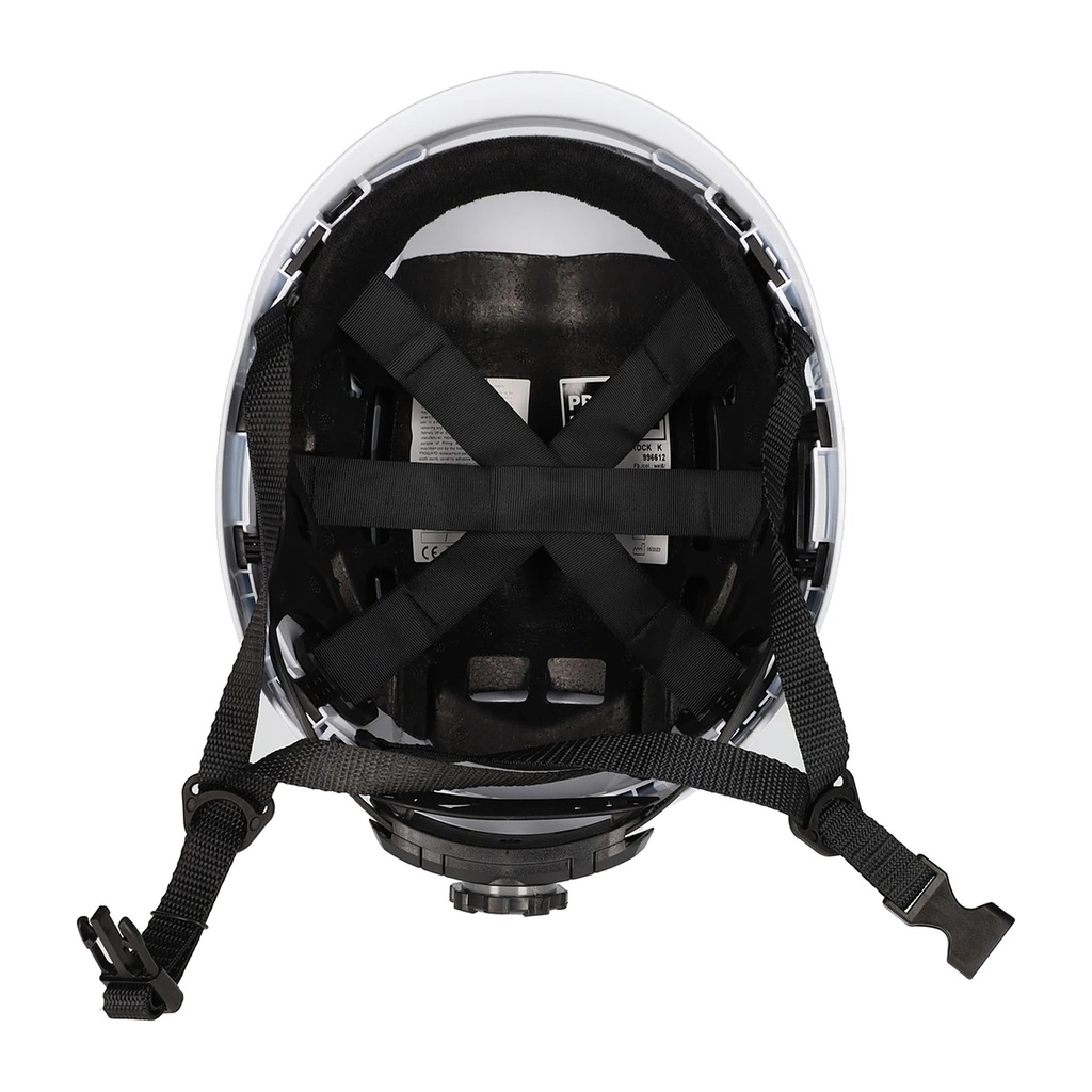 [996612] Kletterhelm "Pro Cap D!-Rock K", weiß, EN 12492