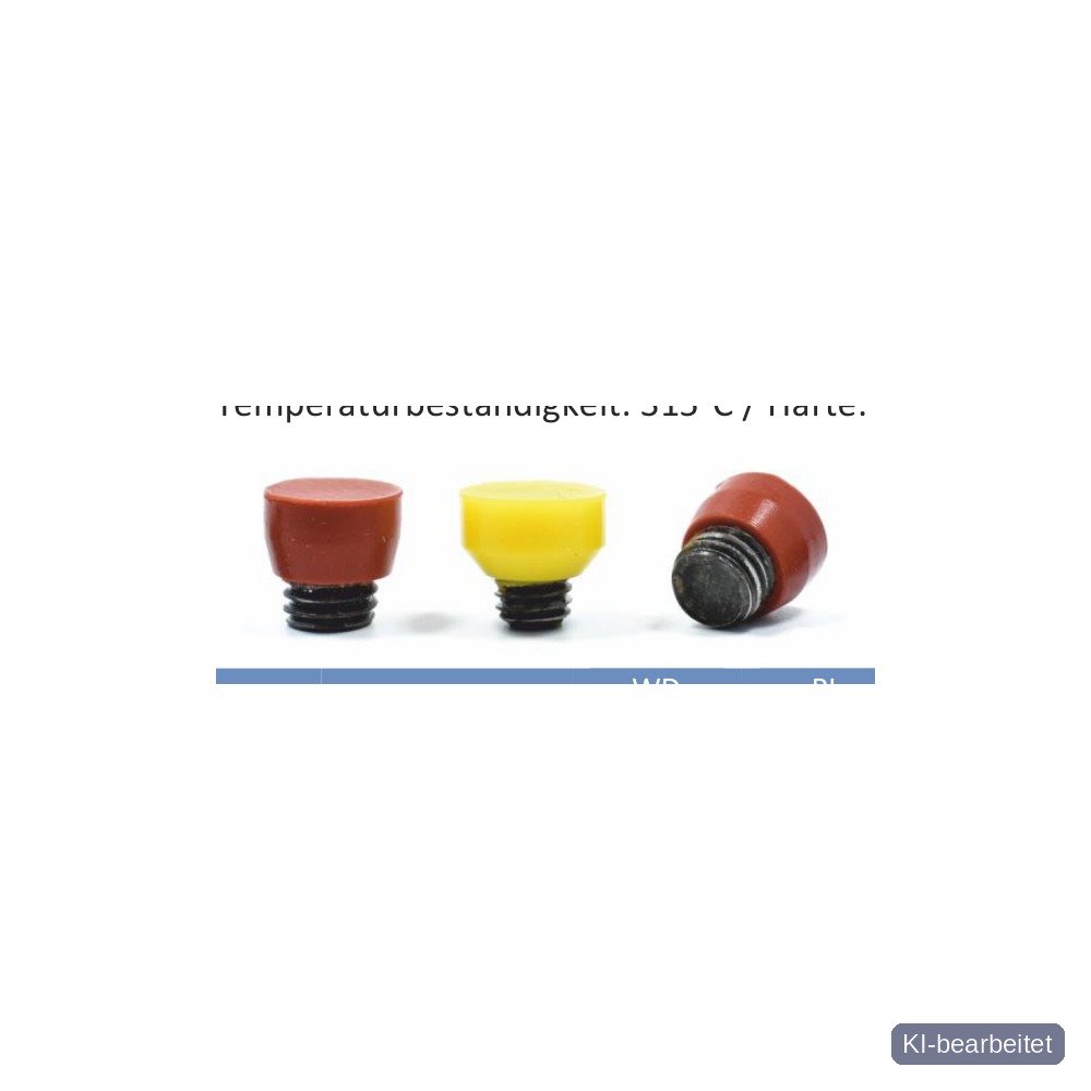 [SP-M6] Eisengewindebolzen mit Schutzkappe SP (10.0mm B=5.0mm blau)