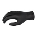Nitril Einweghandschuhe, Diamant, 24 cm, schwarz, 50 St. XXL/11