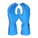 Latex Haushaltshandschuhe, Standard-Qualität, 30 cm, blau 7